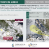 Depresión tropical Trece-E se intensifica a tormenta tropical Mario