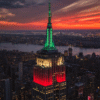 Mundial 2026: Celebra Empire State Building llegar a 100 días para que ruede el balón en México | Video